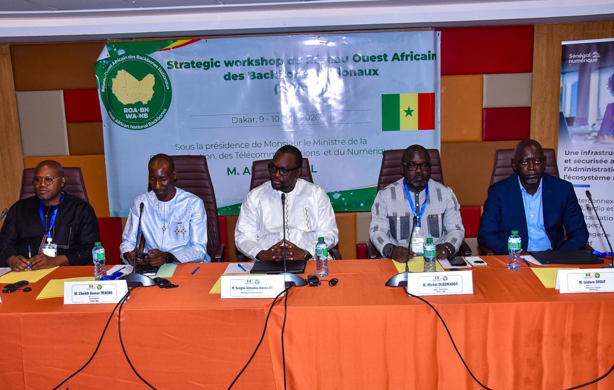 Backbones et connectivité régionale : Le ROA-BN définit sa stratégie 2026-2030 à Dakar