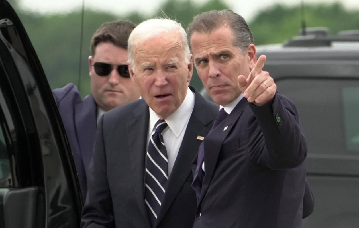 Le fils de Biden défie les fils de Trump dans un combat