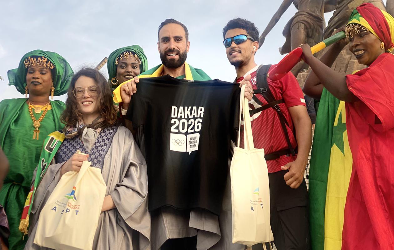 Il traverse le Sénégal à pied et repart avec une certitude : « La relève va faire mal aux JOJ 2026 », (Yannis Port)