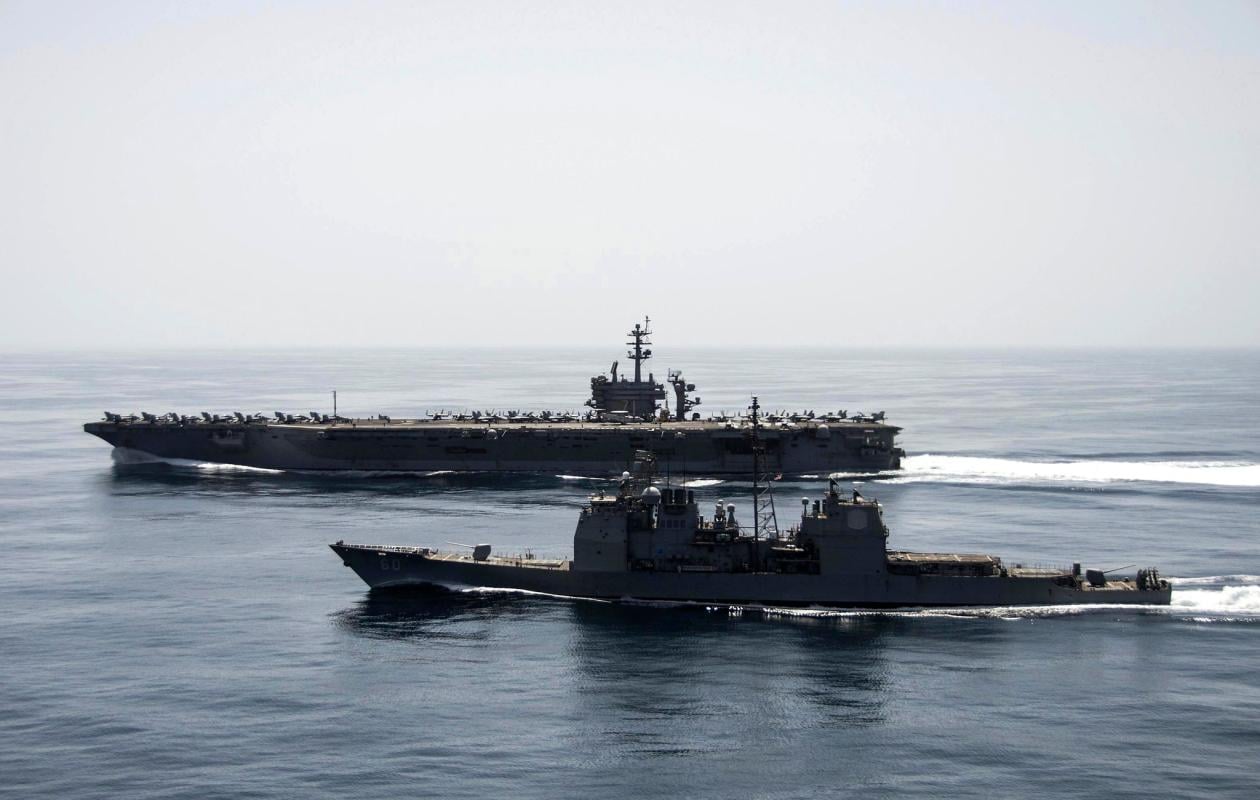 Deux navires de la marine américaine ont franchi le détroit d'Ormuz dans une opération de déminage (armée américaine)