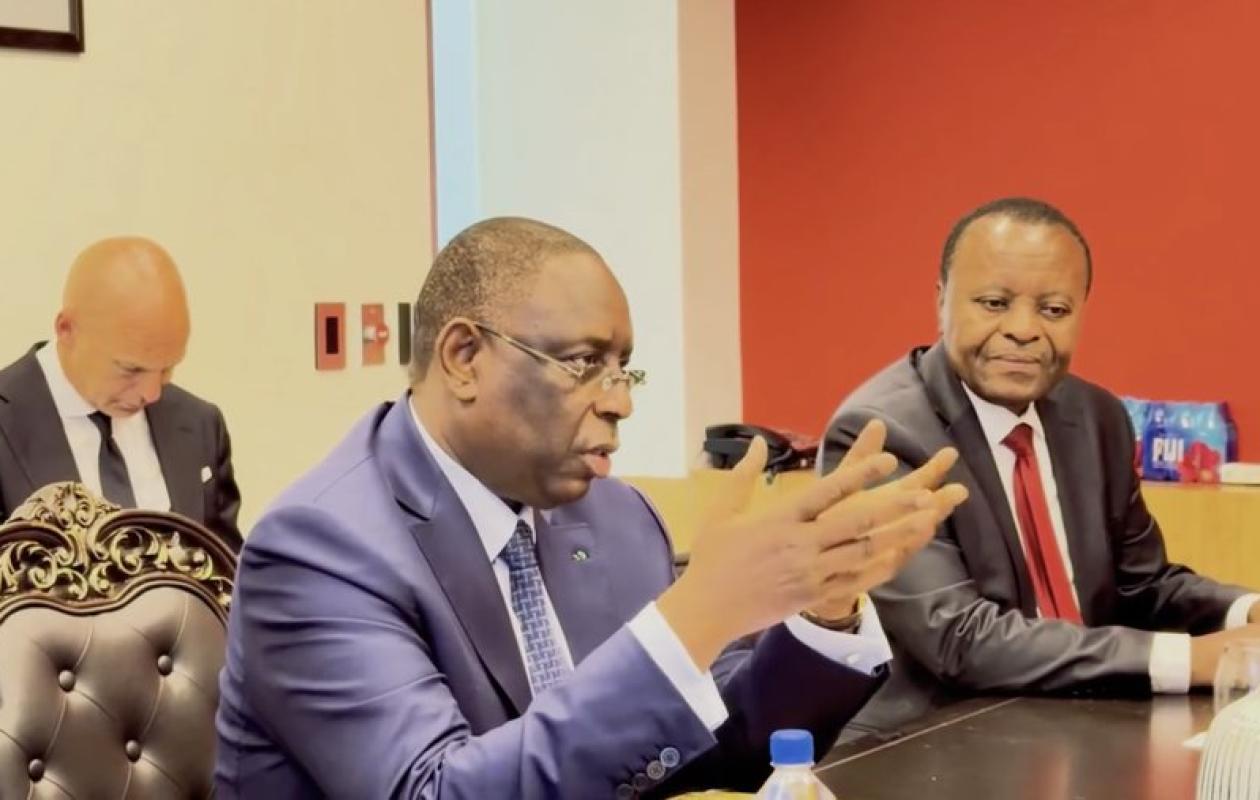 "Si j’ai la confiance des États..." : Ce que Macky Sall a dit à la mission permanente de la RDC sur sa candidature