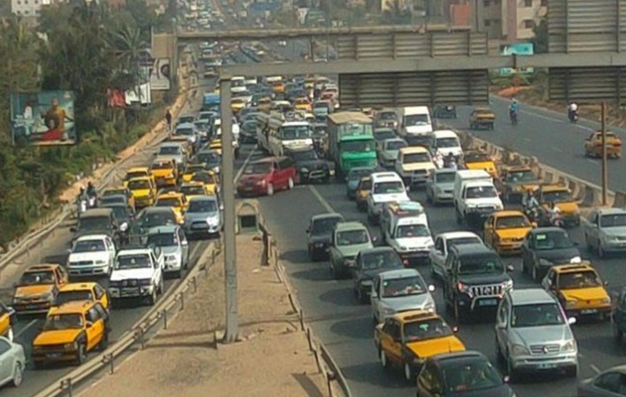 Accident à la sortie de la Patte d’Oie : Un bouchon de 3 km perturbe la circulation