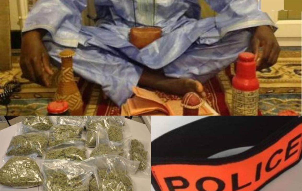 Kaffrine : Le marabout M.K. Sonko arrêté par l'OCRTIS avec 1,5 kg de yamba