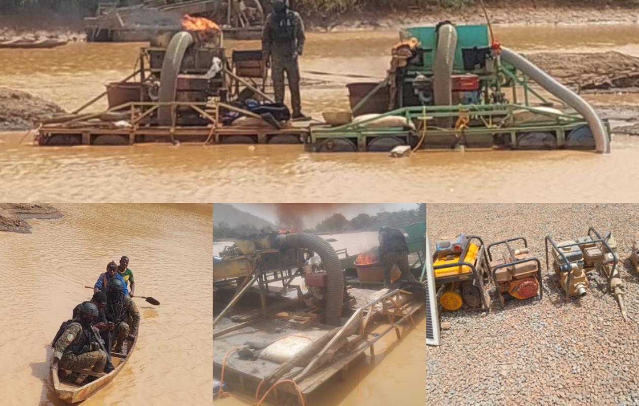 Lutte contre l’orpaillage clandestin : coup de filet du GARSI 2 sur la Falémé