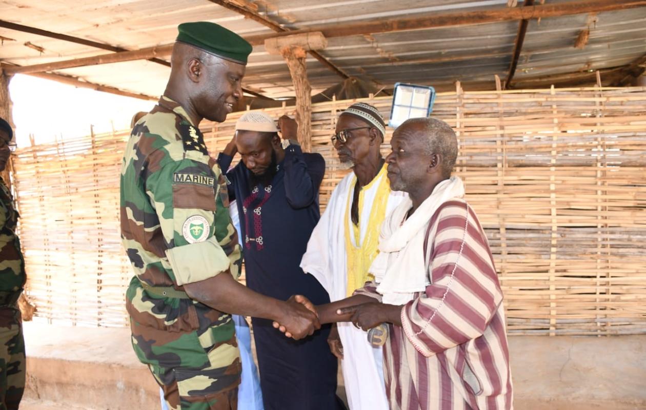 Sécurité frontalière : Le CEMGA évalue le dispositif opérationnel à Tambacounda et Kédougou