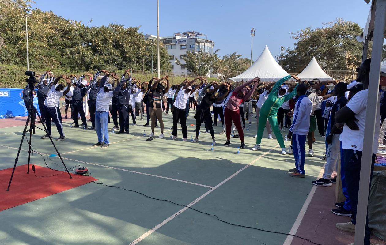 UCAD : Le fitness relancé pour lutter contre la sédentarité sur le campus