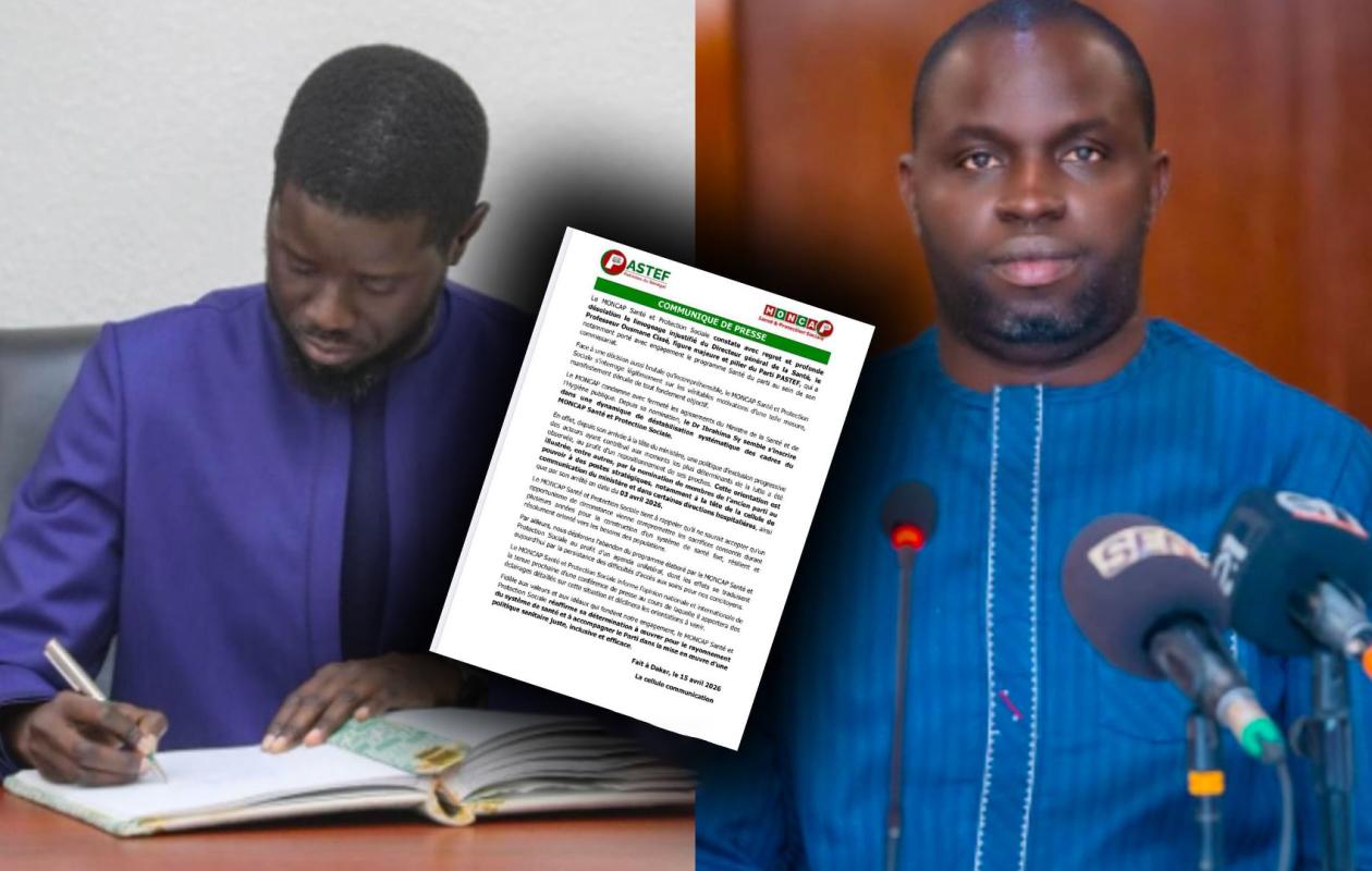 Limogeage du Pr. Ousmane Cissé : Le MONCAP dénonce une décision « injustifiée » et accuse le ministre de déstabilisation