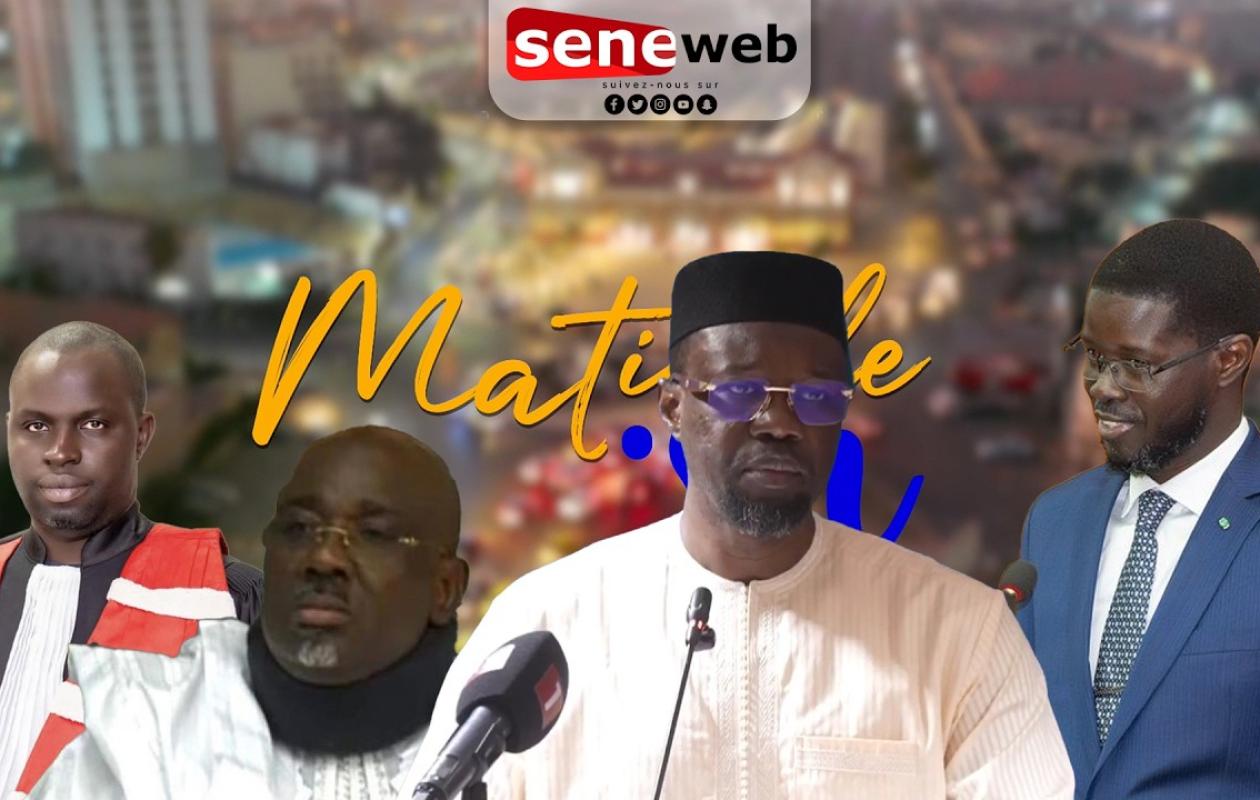 Suivez Matinale.Sn de ce Vendredi 17 Avril 2026