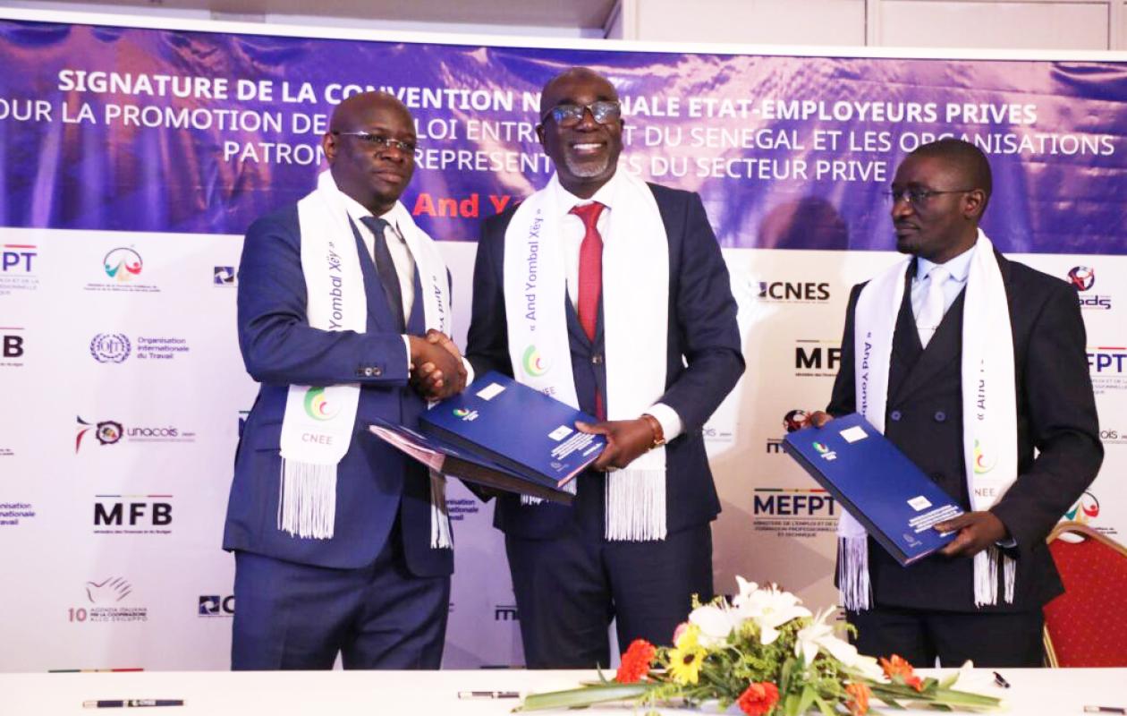 « And Yombal Xey » : Le gouvernement et le patronat scellent une alliance pour le travail