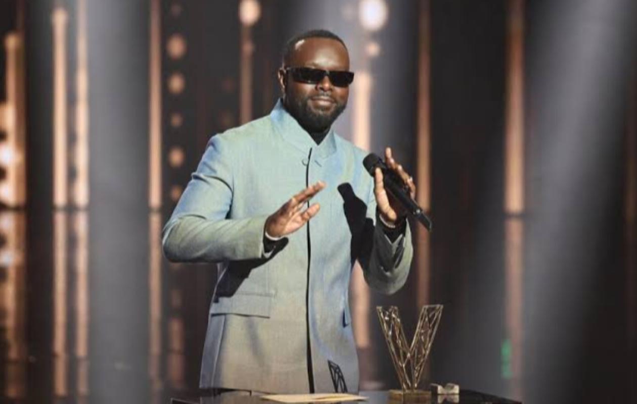 Gims couronné artiste masculin de l'année à la cérémonie des Flammes