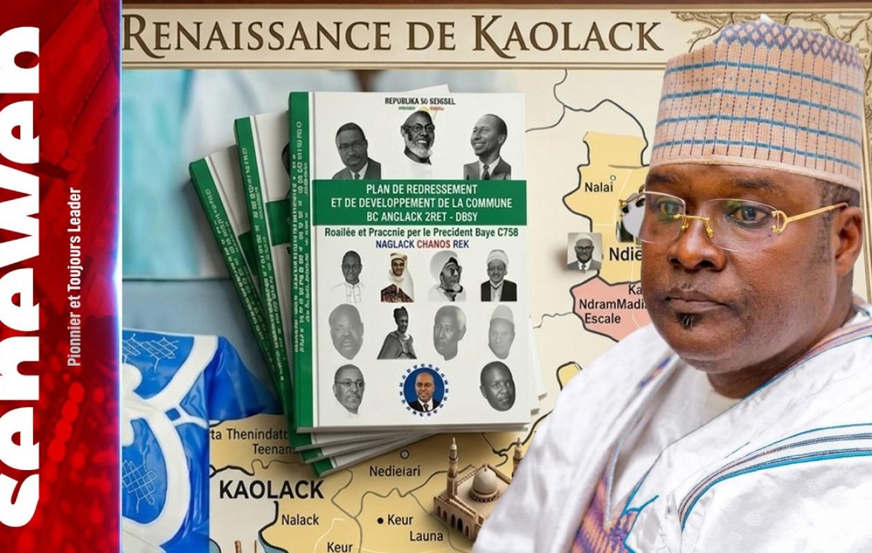 Suivez la Présentation du Plan de Développement de Kaolack 2027–2031 par Baye Ciss