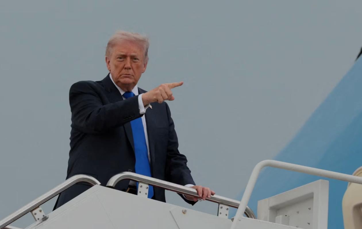 "Gagner la guerre en Iran" : Le message de défi de Donald Trump juste après son évacuation