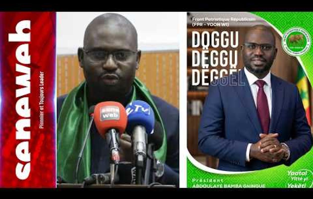 Assemblée générale du FPR-Yoon Wi : Abdoulaye Bamba Gning affiche ses ambitions