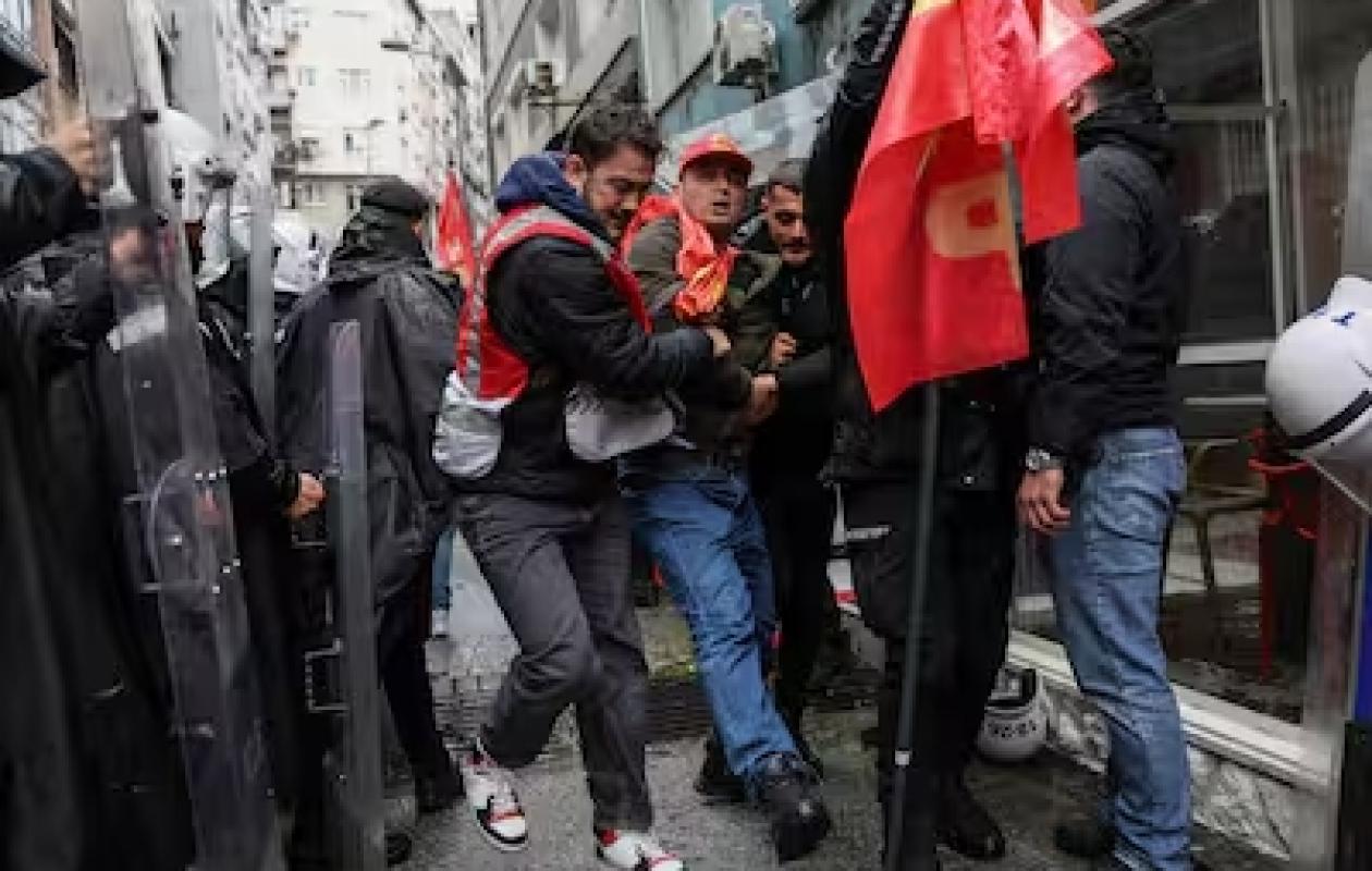 Turquie : un 1er Mai très suivi, près de 400 arrestations