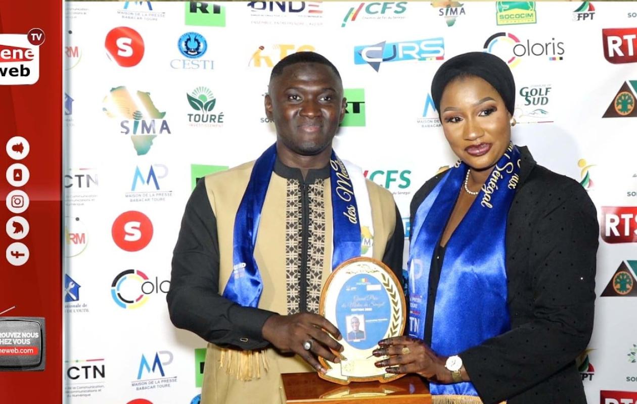 Grand Prix des Médias : Awa Faye et Moustapha Toumbou portent haut les couleurs de Seneweb