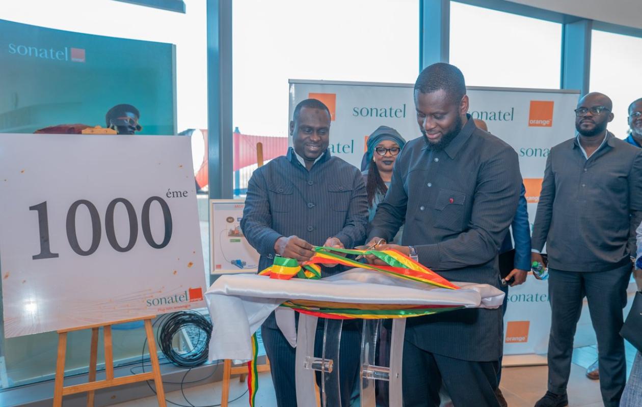 Numérique : Sonatel inaugure sa 1 000e plaque de fibre optique à l’AIBD