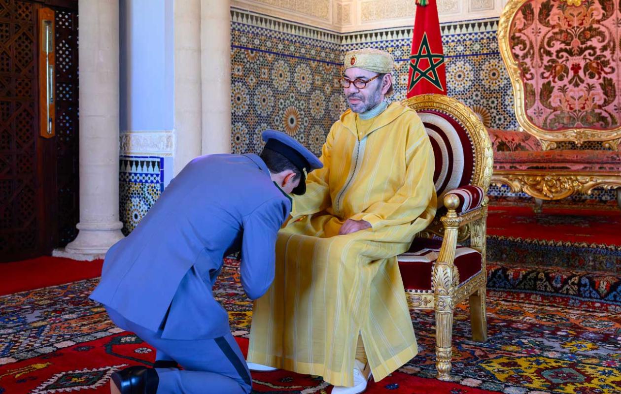 Le roi du Maroc nomme le prince héritier coordinateur à l'état-major général de l'armée