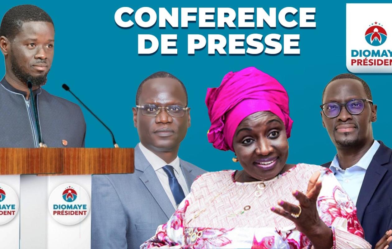 Suivez le Point de Presse de Diomaye-Président...
