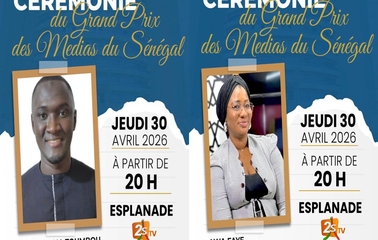 Grand Prix des Médias : Awa Faye et Moustapha Toumbou nominés