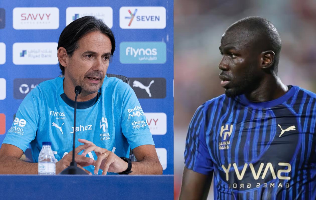 Simone Inzaghi : "En 30 ans d'expérience, mes yeux n'ont jamais vu une blessure comme celle de Kalidou Koulibaly"