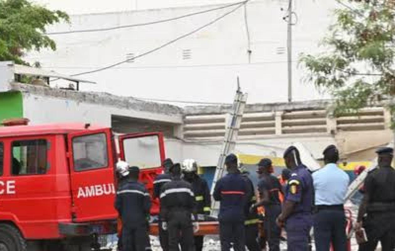 Bambey : en plein travail, un peintre touche une ligne haute tension et reçoit une violente décharge