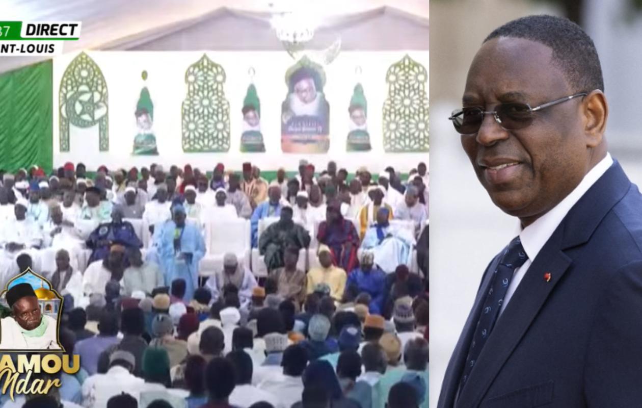 Gamou de Saint-Louis : le nom de Macky Sall suscite un tonnerre d’applaudissements