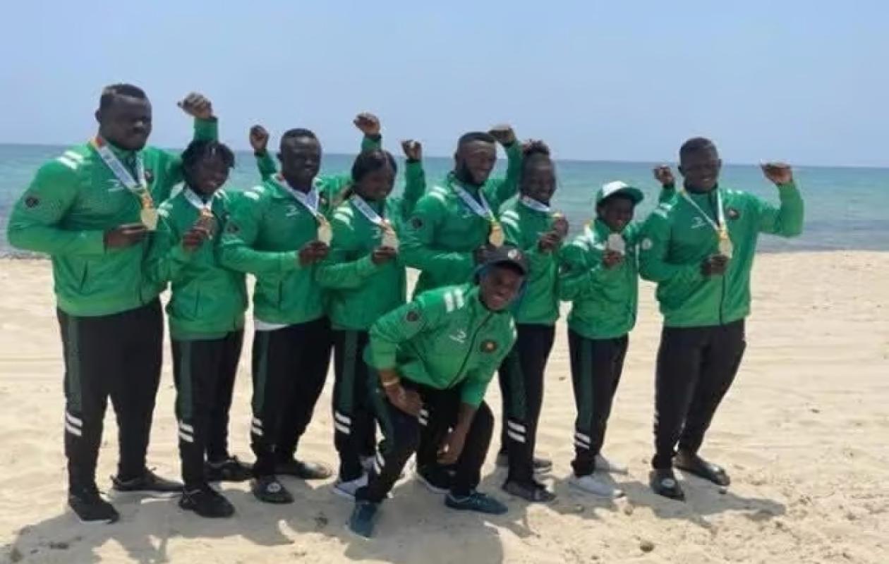 Beach Wrestling : les Lions décrochent trois médailles d'or à Alexandrie