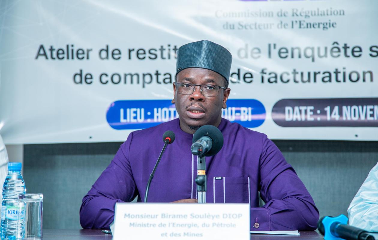 Energie : Le gaz dans les centrales prévu entre fin 2028 et début 2029, Birame Souleye Diop