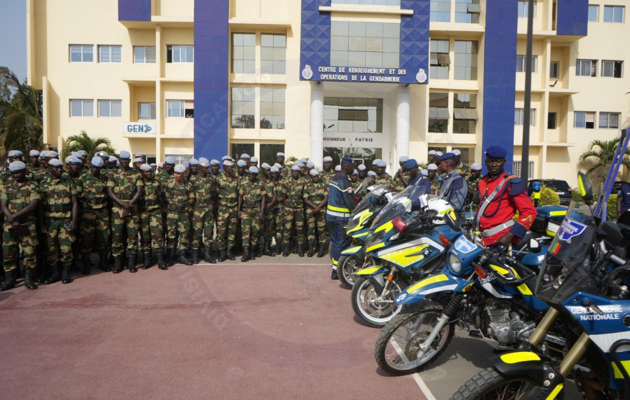 Gendarmerie nationale : la 44e promotion de l'ENOA de Thiès découvre l'état-major