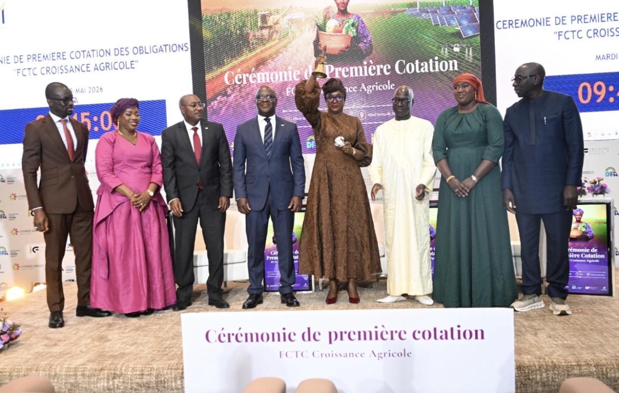 Avec 80 milliards F CFA levés à la BRVM, la Banque agricole du Sénégal ouvre une nouvelle voie de financement pour l’agriculture