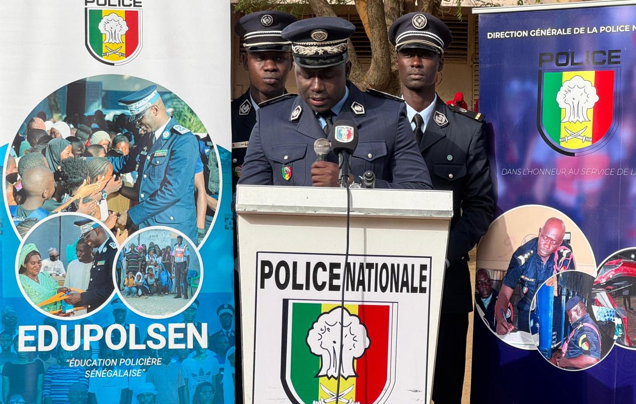 Citoyenneté et sécurité : La Police Nationale lance le projet « Edupolsen » à Fatick
