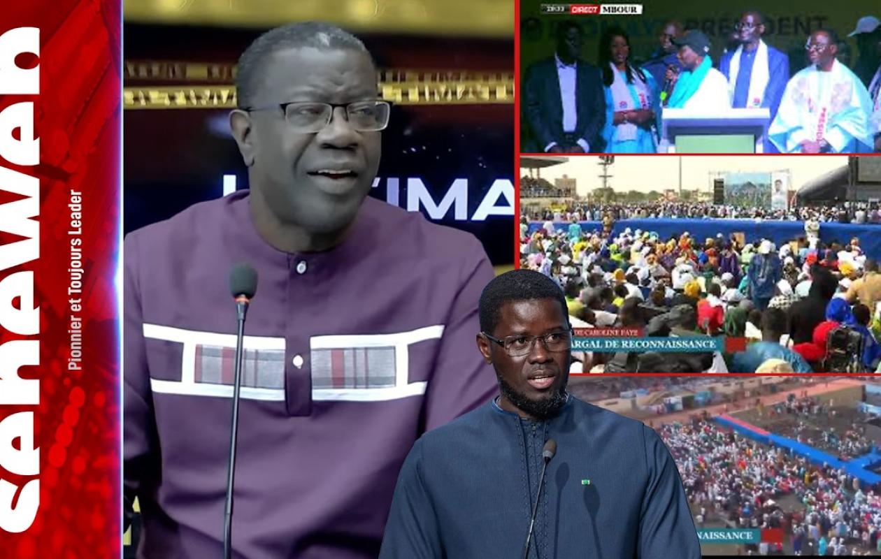 "Diomaye Infos yiko Renseignements yi diokh..batax Demoul si Meeting Bi: Révélations d'Omar S Ndiaye
