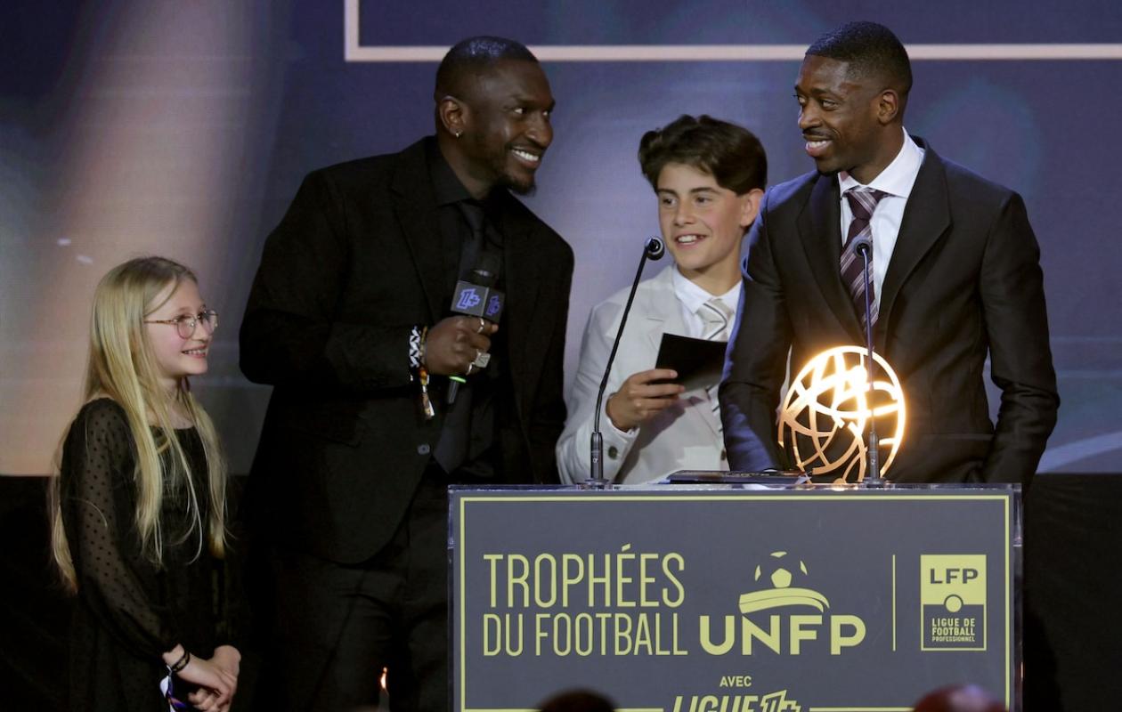 Trophées UNFP : Ousmane Dembélé de nouveau élu Meilleur joueur de Ligue 1