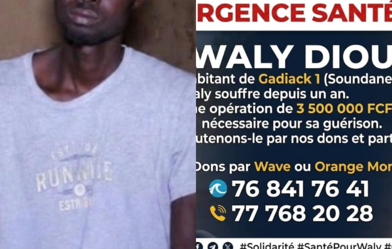 Le calvaire de Waly Diouf : Une boule dure lui ronge la vie depuis 3 ans, découvrez son témoignage poignant
