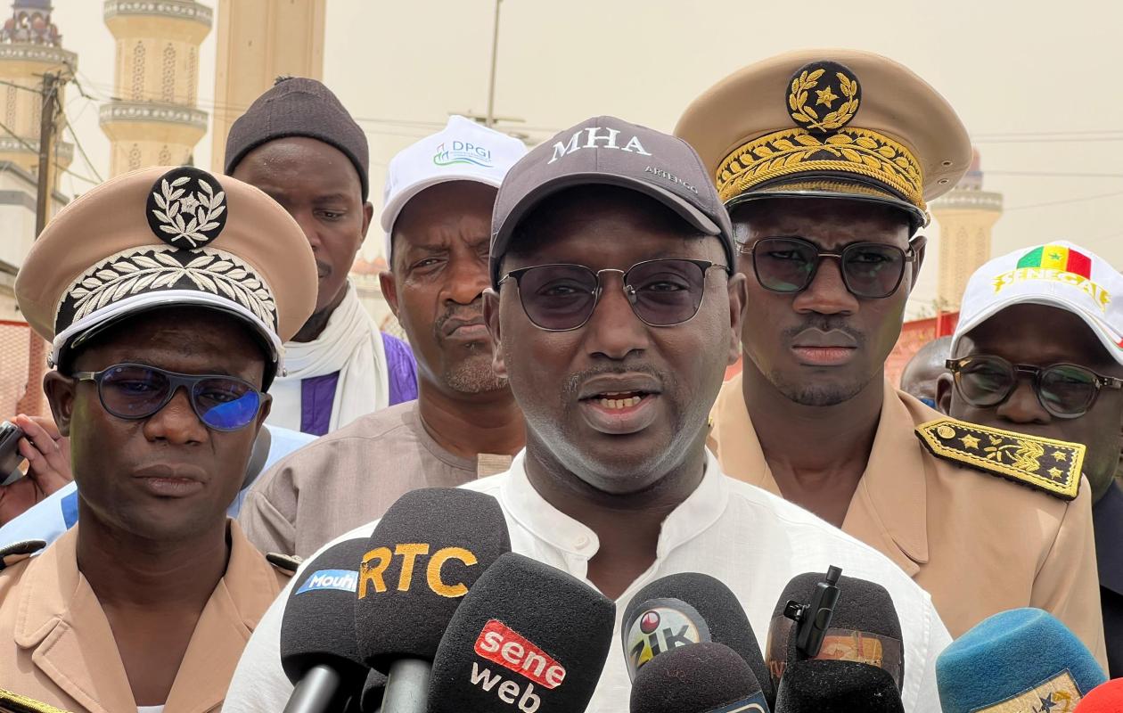 Cheikh Tidiane Dièye à Touba : « Inch'Allah, nous aurons un hivernage beaucoup mieux maîtrisé qu'auparavant»
