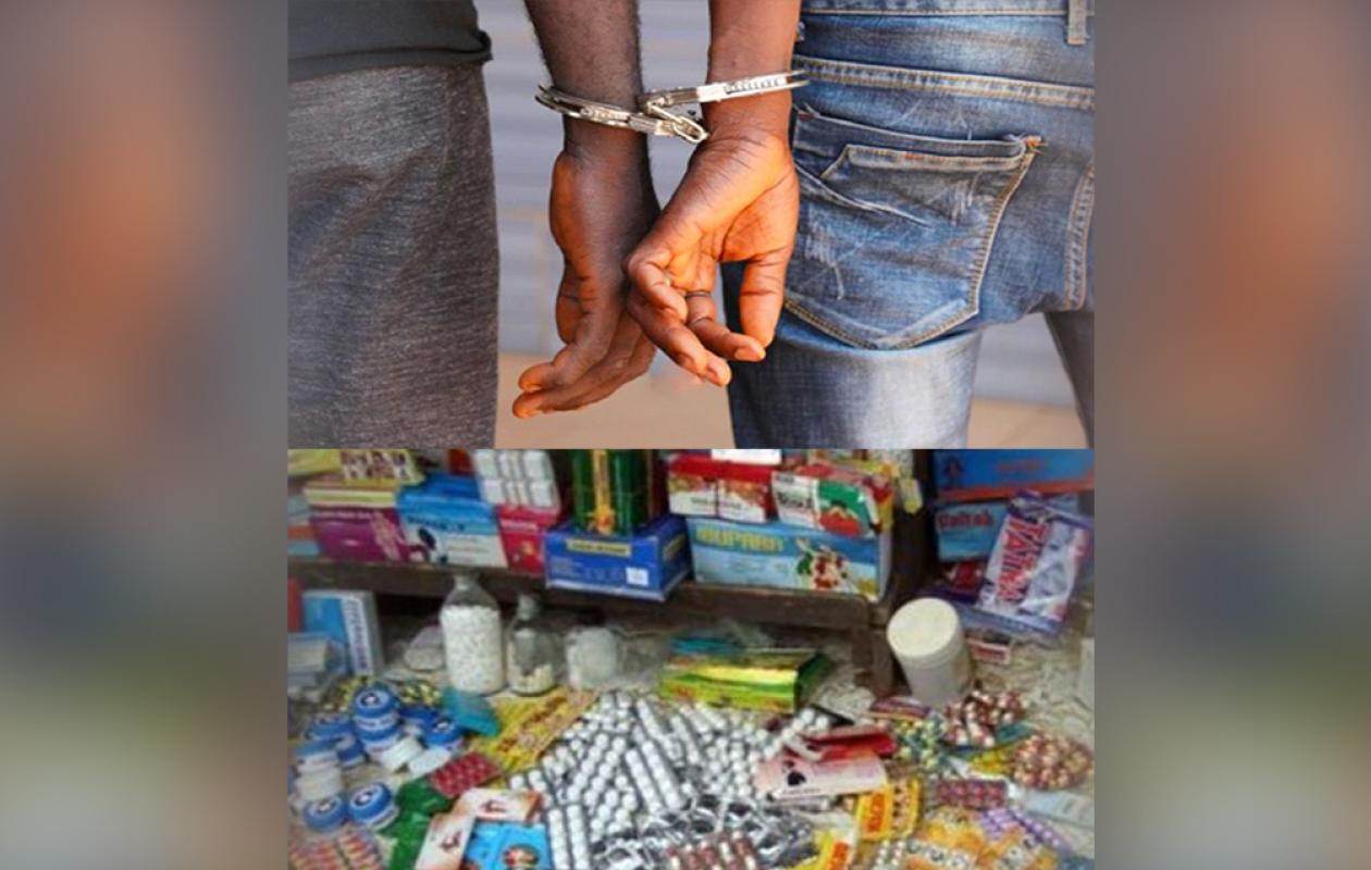 De Touba à Kaolack : un circuit de trafic de médicaments illicites démantelé au marché Ockass, deux mis en cause déférés