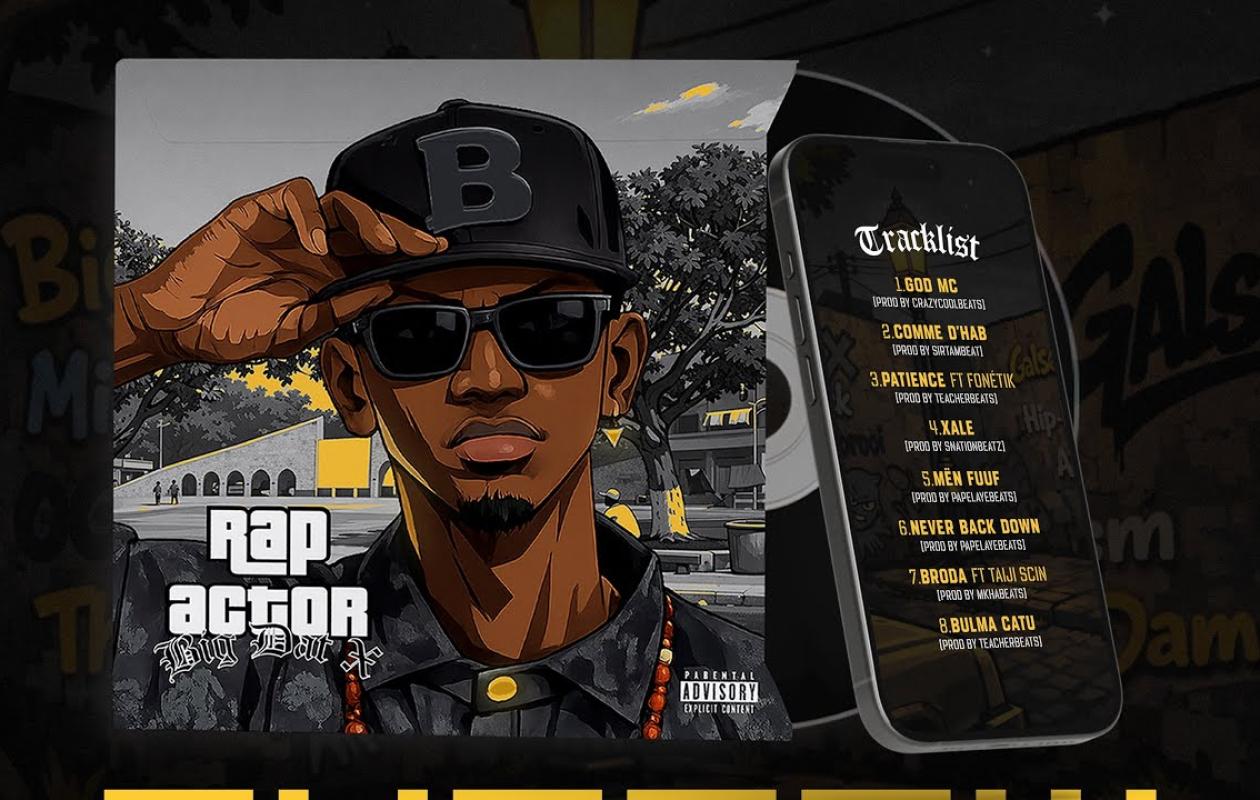 Big Dat X dévoile « Rap Actor », un opus introspectif et engagé qui confirme sa montée en puissance