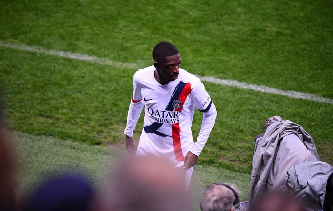 PSG : Ousmane Dembélé sorti à la 27e minute, le staff du club rassure pour la finale
