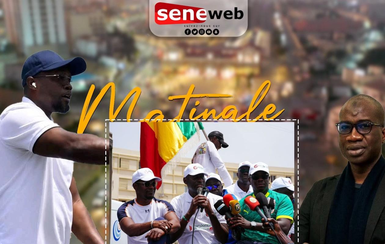Suivez Matinale.Sn de ce Lundi 18 Mai 2026
