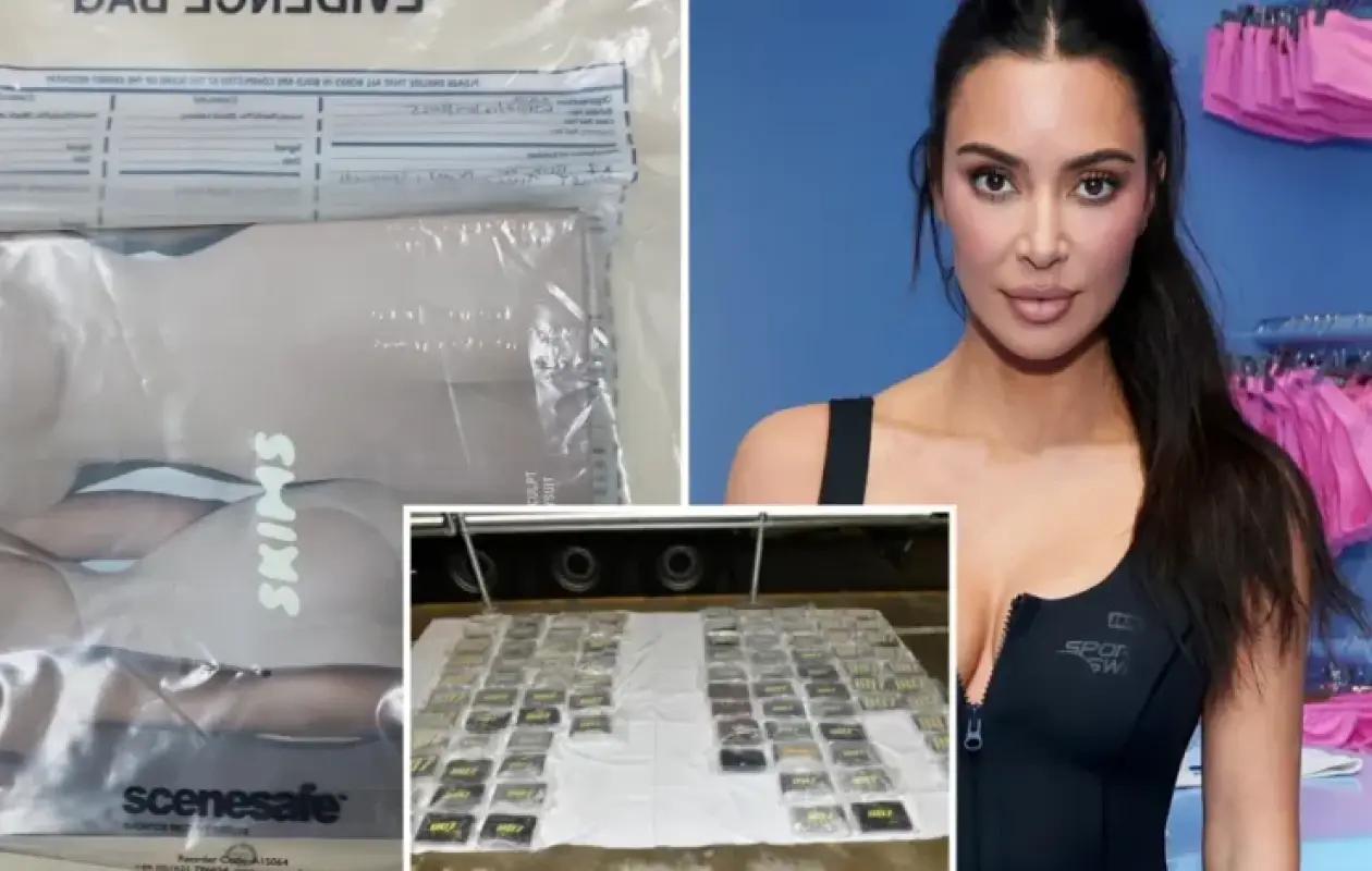 8,4 millions de dollars de cocaïne découverts dans une cargaison de sous-vêtements de la marque Kim Kardashian