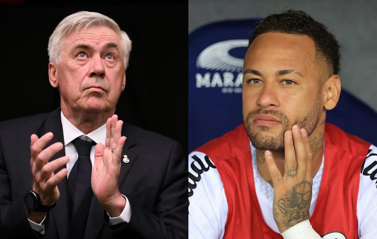 Brassard de capitaine, réseaux sociaux… : Carlo Ancelotti fixe ses conditions à Neymar