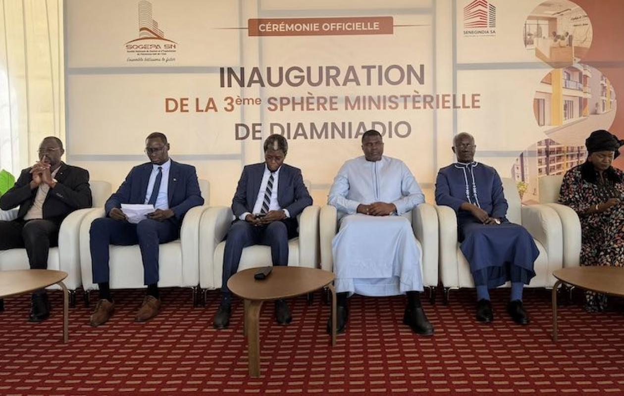 Pôle urbain de Diamniadio : La SOGEPA SN livre officiellement les clés de la 3ᵉ Sphère ministérielle à l’État