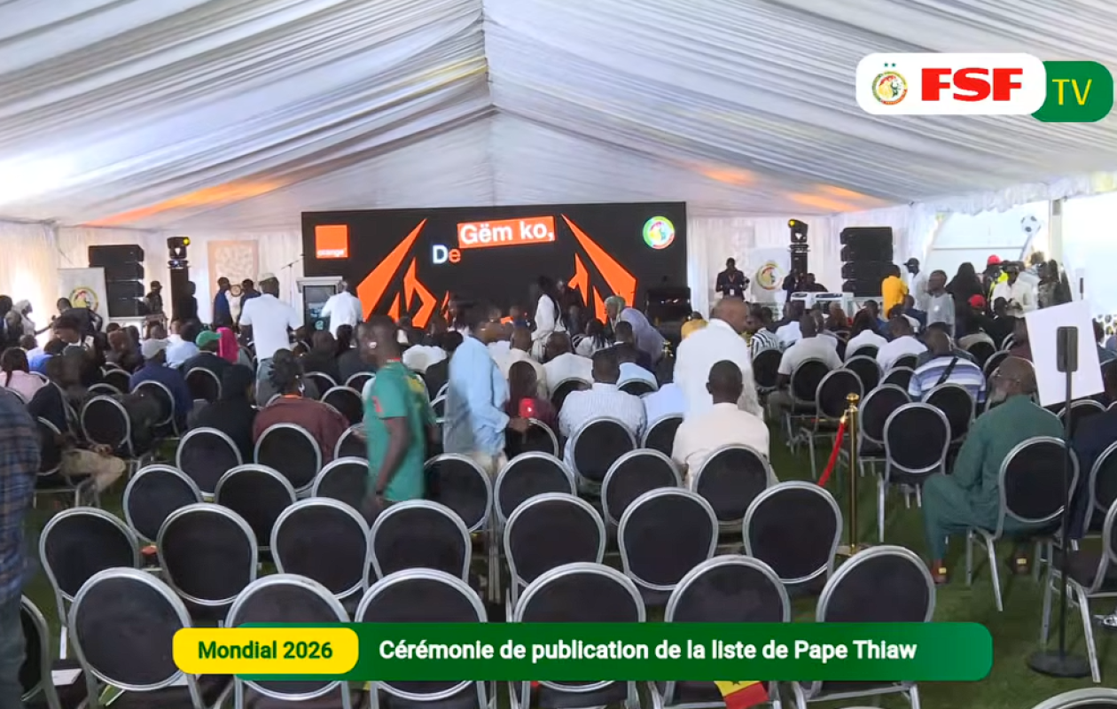 Liste de Pape Thiaw : La publication reportée de quelques minutes
