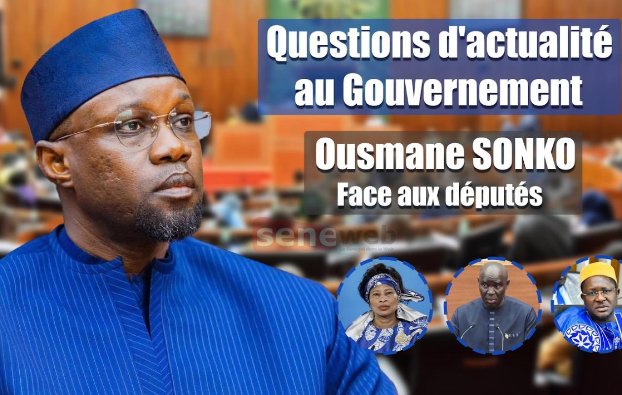 [Direct-Assemblée] Sonko Répond Aux Questions D'actualité