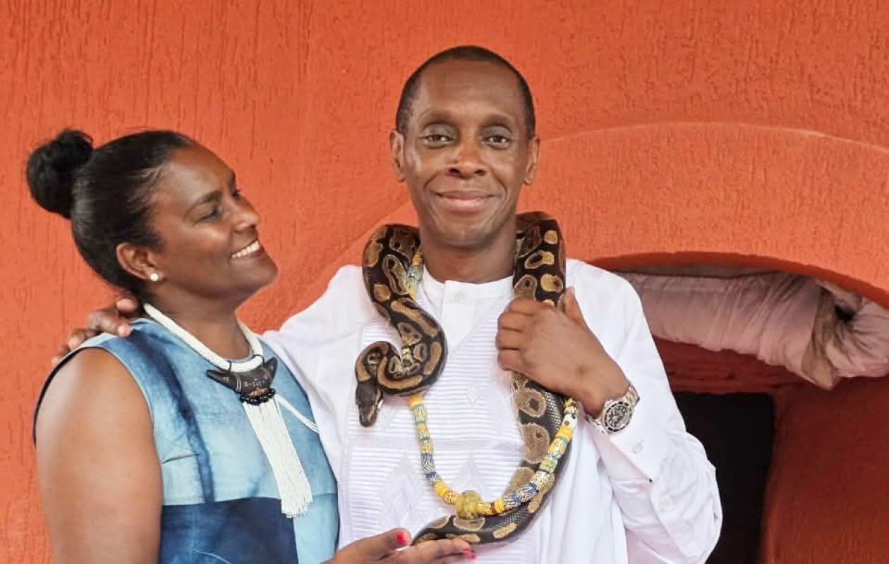 En visite à Ouidah (Bénin), Claudy Siar rebaptisé : Découvrez son nouveau nom