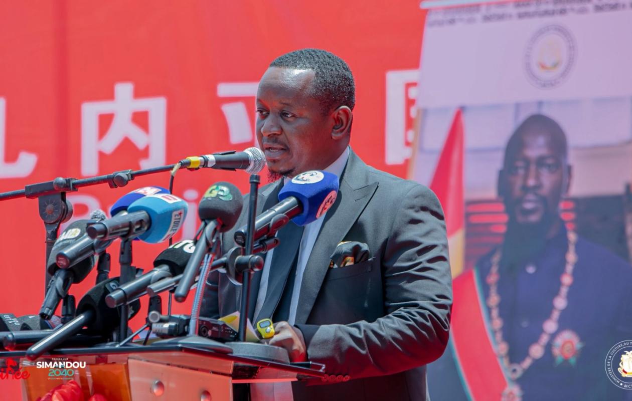 « Bâtir un avenir culturel solide, inclusif et créatif pour la Guinée : la vision du programme Simandou 2040 », M. Moussa Moïse Sylla, Ministre de la Culture, du Tourisme et de l’Artisanat