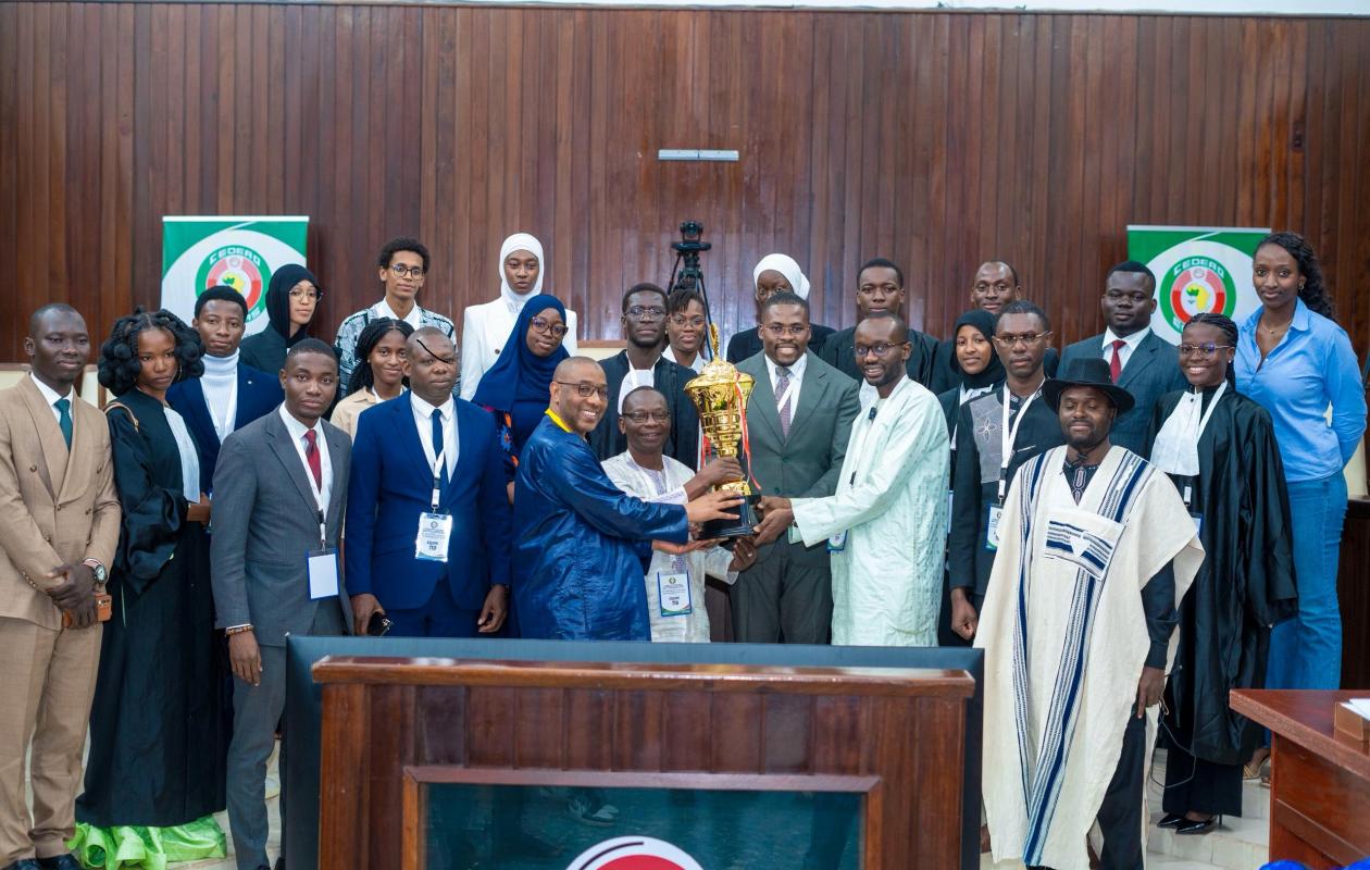 LE SÉNÉGAL SACRÉ CHAMPION DE LA 2ᵉ ÉDITION DU CONCOURS DE PLAIDOIRIE DE LA COUR DE JUSTICE DE LA CEDEAO
