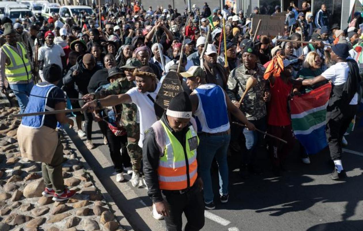Manifestations antimigrants en Afrique du Sud: réunion d'urgence du gouvernement