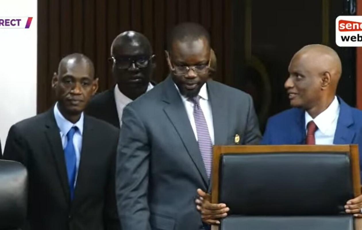 Ousmane Sonko élu président de l'Assemblée nationale