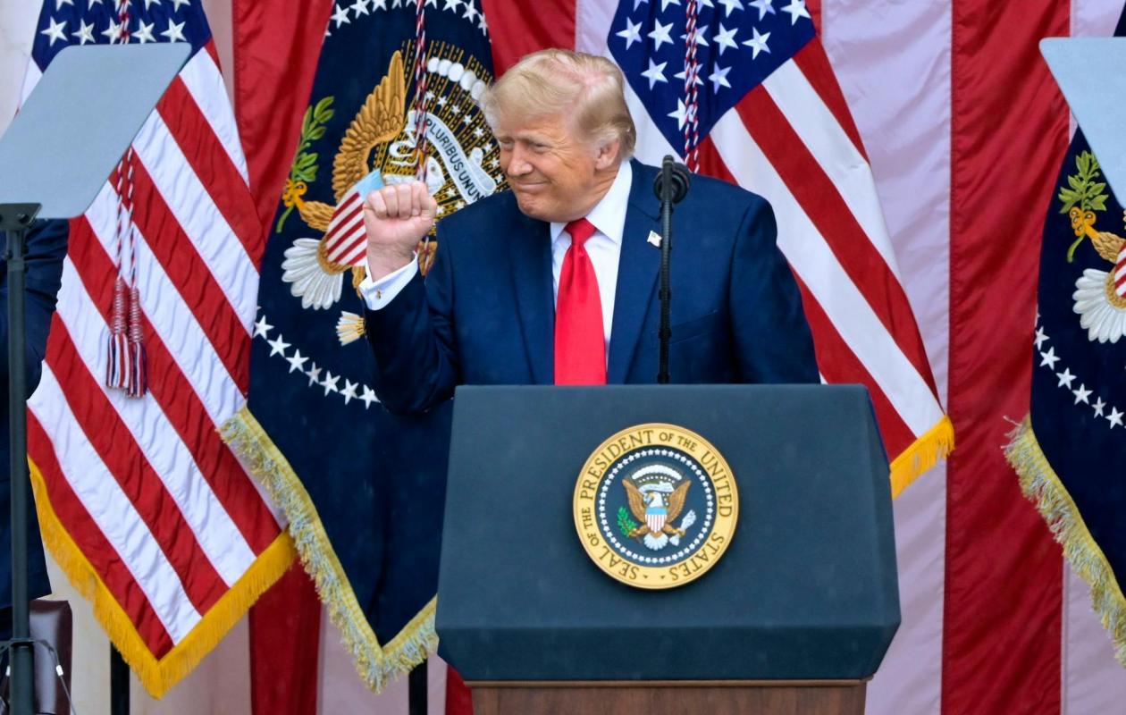 Trump donne des nouvelles après son examen de santé